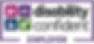 photo disability confident employer logo